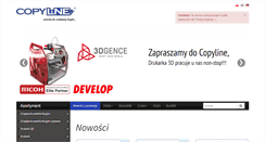 Desktop Screenshot of copyline.pl